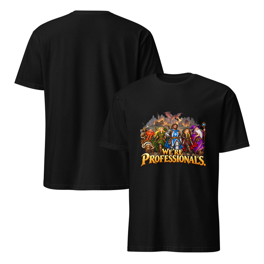 Unisex Cotton Shirt "We're Professionals"