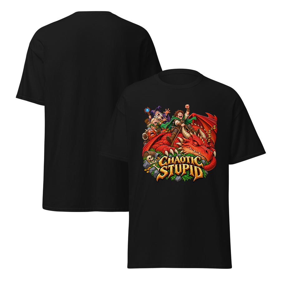 Unisex Cotton Tee "Chaotic Stupid"